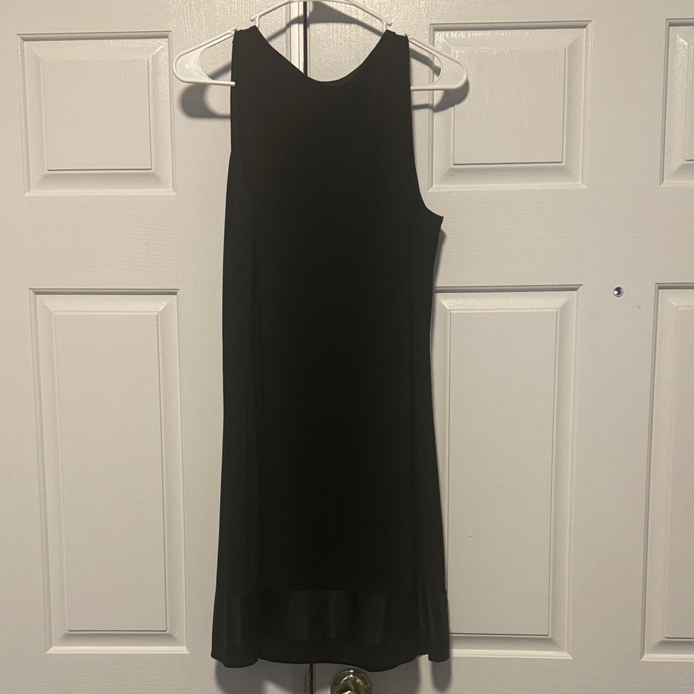 Elegant Black Sleeveless Dress
